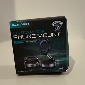 Clutch-X One Phone Mount - Black